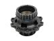 DT Spare Parts 6.54015 Radnabe, mit Lager, ohne ABS Ring, d1: 148 mm, d2: 148 mm, D: 383,4 mm, 10 bores, b: 25 mm, H: 287 mm passend für Multimarken