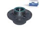 DT Spare Parts 6.54150 Radnabe, mit Lager, d1: 160 mm, d2: 140 mm, D: 376 mm, 10 bores, b: 25 mm, H: 216 mm passend für Renault