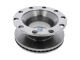 DT Spare Parts 6.61043 Bremsscheibe, D: 375 mm, 10 bores, P: 335 mm, H: 166,5 mm, S: 45 mm, s: 37 mm passend für Multimarken