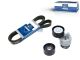 DT Spare Parts 6.92409 Riemenspannersatz, mit Keilrippenriemen passend für Renault