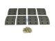 DT Spare Parts 6.95003 Trommelbremsbelagsatz, Achssatz, W: 150 mm, S: 18,5 mm passend für Renault