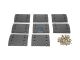 DT Spare Parts 6.95005 Trommelbremsbelagsatz, Achssatz, W: 200 mm, S: 17,5 mm passend für Multimarken