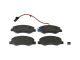 DT Spare Parts 6.95123 Scheibenbremsbelagsatz, W: 163,5 mm, S: 18,2 mm, H: 62,8 mm passend für Multimarken