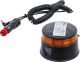 Akku-Rundumkennleuchte | gelb | mit Magnet | 12 V / 24 V | Ø 130 mm BGS70343