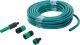 Wasserschlauch | PVC | mit Wasserspritze und Schnellkupplungen | 15 m | 6-tlg. BGS70906