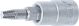 Schraubenausdreher-Bit-Einsatz | Antrieb Innenvierkant 6,3 mm (1/4