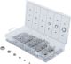 Sechskant-Muttern-Sortiment | Edelstahl | 300-tlg. BGS74249