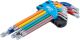 Winkelschlüssel-Satz | Multicolour | T-Profil (für Torx) T10 - T50 | 9-tlg. BGS74458