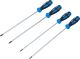 Schraubendreher-Satz | extra lang | T-Profil (für Torx) | T15 - T30 | 4-tlg. BGS74541