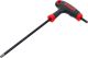 Schraubendreher mit T-Griff und seitlicher Klinge | T-Profil (für Torx) mit/ohne Bohrung T30 BGS7880-T30