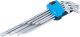 Winkelschlüssel-Satz | extra lang | T-Profil (für Torx) T10 - T50 | 9-tlg. BGS793