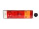 DT Spare Parts 7.25200 Rückleuchte, links, ohne Glühlampe, 24 V, P21W, R5W passend für Multimarken