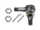 DT Spare Parts 7.30105 Kugelkopf, Rechtsgewinde, C: 30 mm, M24 x 1,5R, L: 95 mm passend für Iveco