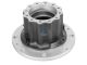 DT Spare Parts 7.32001 Radnabe, ohne Lager, d1: 120 mm, d2: 150 mm, D: 313 mm, 8 bores, b: 20 mm, H: 223 mm passend für Iveco