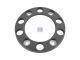 DT Spare Parts 7.32121 Radblende, Kunststoff passend für Iveco