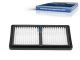 DT Spare Parts 7.74104 Filter, Kurbelgehäuseentlüftung, ohne Dichtungen, L: 262 mm, W: 139 mm, H: 28 mm passend für Iveco