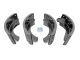 DT Spare Parts 7.92405 Bremsbackensatz, mit Belägen passend für Iveco