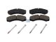 DT Spare Parts 7.92615 Scheibenbremsbelagsatz, W: 165 mm, S: 20 mm, H: 67 mm passend für Multimarken