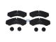 DT Spare Parts 7.92616 Scheibenbremsbelagsatz, W: 165 mm, S: 20 mm, H: 67 mm passend für Iveco