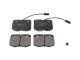 DT Spare Parts 7.92622 Scheibenbremsbelagsatz, W: 110 mm, S: 18,3 mm, H: 73 mm passend für Multimarken