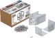 Winkelverbinder | rostfrei | 40 x 40 x 40 mm | Spar-Pack | 25 Stück BGS80333