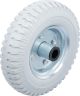 Rad für Sackkarren / Bollerwagen | PU, grau | 220 mm BGS80670