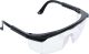 Schutzbrille mit verstellbarem Bügel | transparent BGS80887