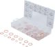 Dichtring-Sortiment | Kupfer | metrisch | für Öl-Ablassschrauben | 75-tlg. BGS8132