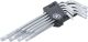 Winkelschlüssel-Satz | lang | T-Profil (für Torx) | T10 - T50 | 9-tlg. BGS816