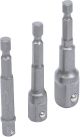 Adapter-Satz für Bohrmaschinen | Antrieb Außensechskant 6,3 mm (1/4