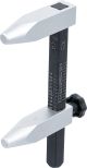 Lochkreis-Messschieber, Aluminium-Ausführung BGS8367-1