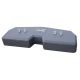 SBBP300 Stahlbetongewicht - Plus, Kat.II, grau 852326002 Suer