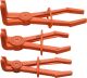 Schlauch-Abklemmzangen-Satz | 90° abgewinkelt | 155 - 220 mm | 3-tlg. BGS8764