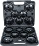 Ölfilterschlüssel-Satz | Antrieb Innenvierkant 10 mm (3/8