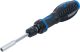 Ratschen-Drehgriff für Bits, umschaltbar | Abtrieb Innensechskant 6,3 mm (1/4