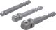 Bohrmaschinen-Kippadapter-Satz | Antrieb Außensechskant 6,3 mm (1/4