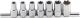 Steckschlüssel-Einsatz-Satz T-Profil Plus (für Torx Plus) | Antrieb Innenvierkant 10 mm (3/8