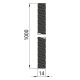 Gewindestange, verzinkt, M 14 x 1000, 8.8 966960064 Suer