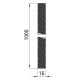 Gewindestange, verzinkt, M 16 x 1000, 8.8 966960065 Suer