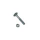 Flachrundschraube, gal. verzinkt, M6 x 20, Sechskantmutter 981961021 Suer