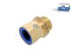 DT Spare Parts 9.00012 Gerader Verbinder, d: 16 mm, M22 x 1,5, SW: 28 passend für Multimarken