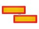DT Spare Parts 9.69059 Warnmarkierung, selbstklebend, L: 566 mm, W: 197 mm passend für Multimarken