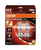 2 OSRAM NIGHT BREAKER 220 H7 Halogen-Scheinwerferlampen 1500lm 55W 12V