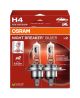 2 OSRAM Night Breaker Silver H4 Halogen-Scheinwerferlampen 12V PKW