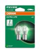 2 OSRAM ULTRA LIFE P21/5W Halogen Signallampen Doppelblister 400/35lm