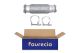 Abgasrohr Easy2Fit mit Anbauteilen HELLA für CITROEN C4 PICASSO
