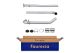 Abgasrohr Easy2Fit mit Anbauteilen HELLA für FORD COURIER Kasten (J5_ J3_)