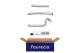 Abgasrohr Easy2Fit mit Anbauteilen HELLA für PEUGEOT 206 SW (2E/K)