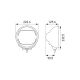 HELLA 1F8 016 560-102 LED-Fernscheinwerfer - Rallye 4000 LED - E1 8873/ECE-R10 - 24/12V - 1800lm