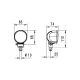 HELLA 1G0 996 576-041 LED-Arbeitsscheinwerfer - Modul 70 Gen. 3.2 - 12/24V